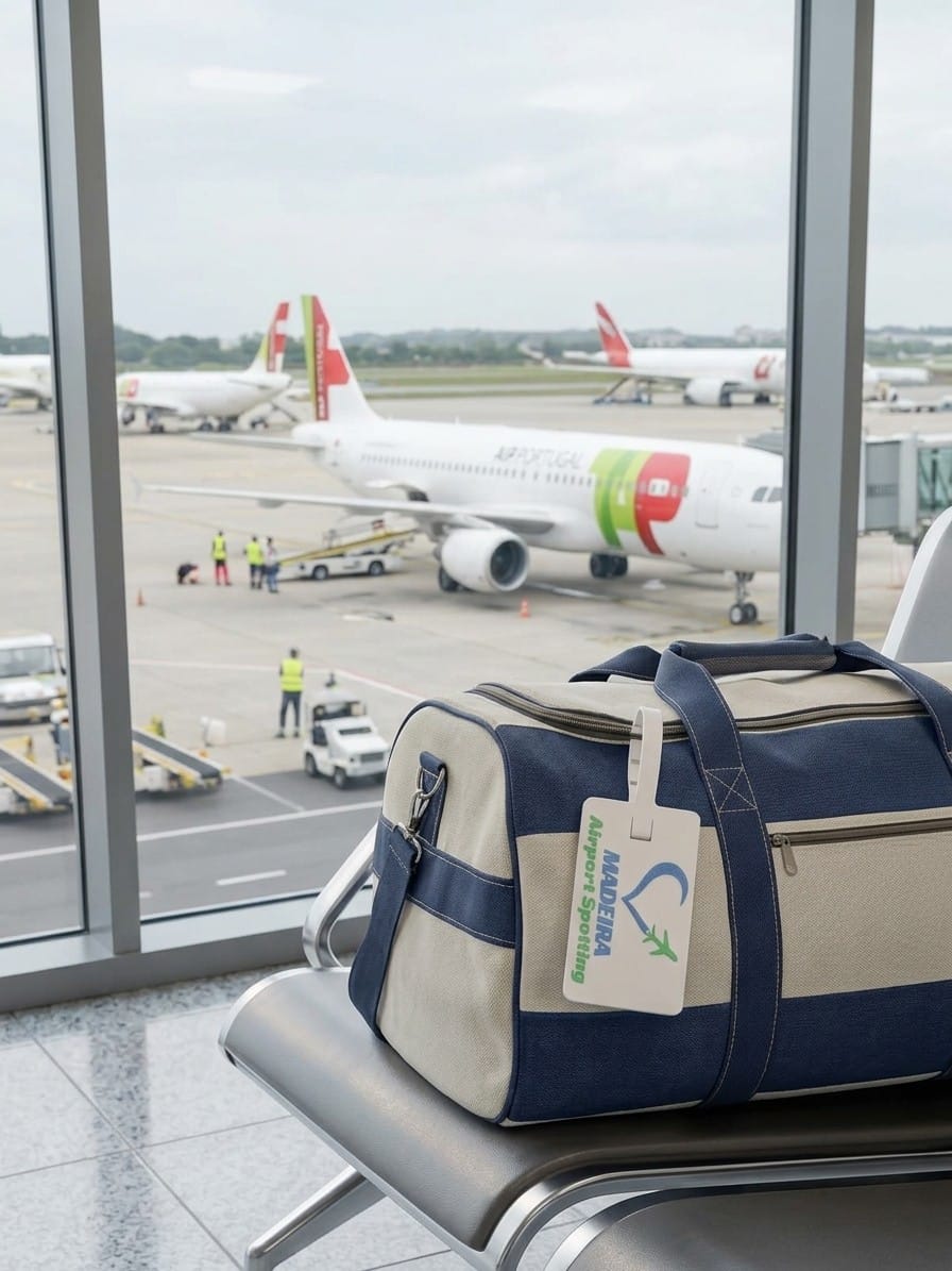 Madeira Airport Spotting 3D Printed Luggage Tag - Pack of 3