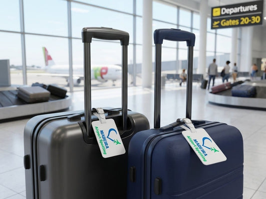 Madeira Airport Spotting 3D Printed Luggage Tag - Pack of 3