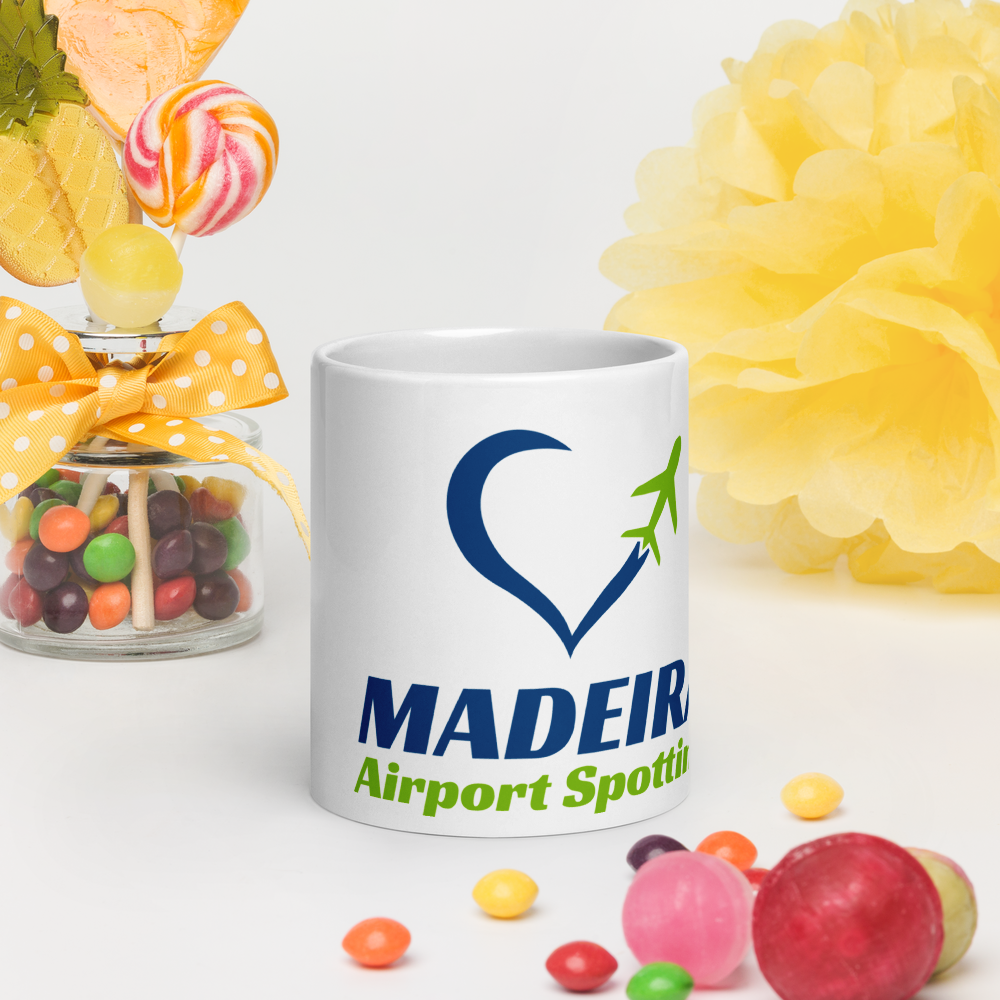 MAS White glossy mug