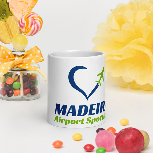 MAS White glossy mug